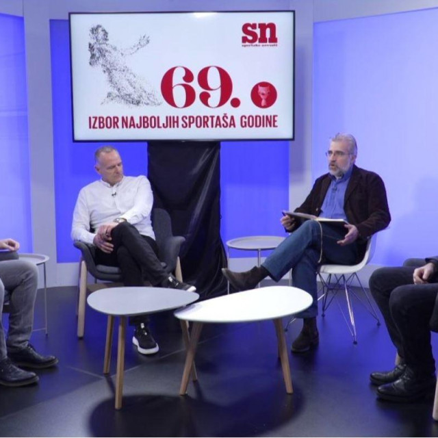 Naši gosti i voditelj Dean Bauer u studiju Hanza Medije