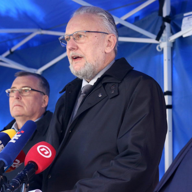 Krunoslav Capak, Davor Božinović, Vili Beroš