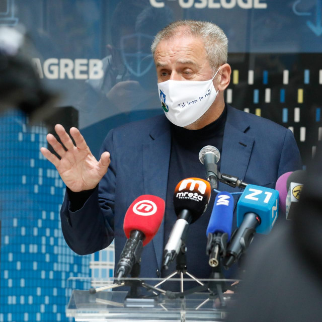 Zagrebački gradonačelnik Milan Bandić