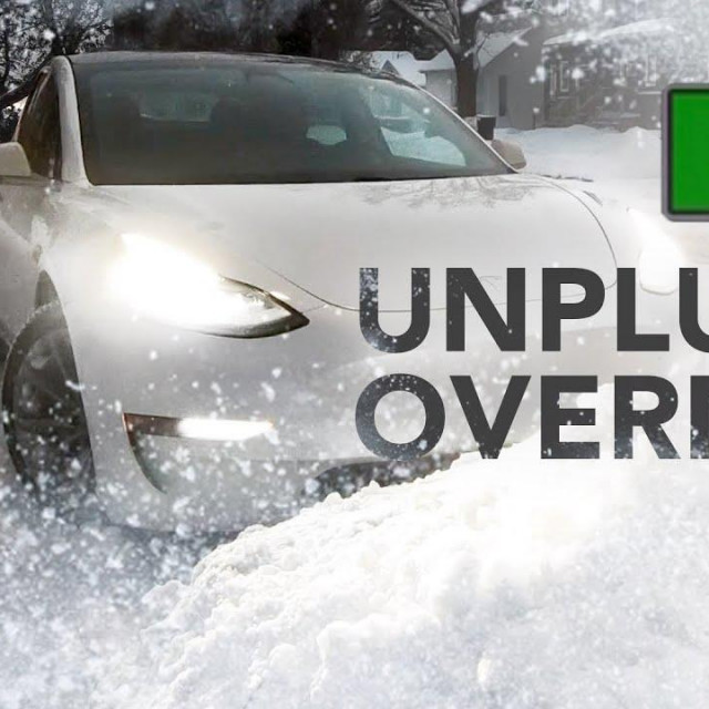 Tesla u zimskim uvjetima