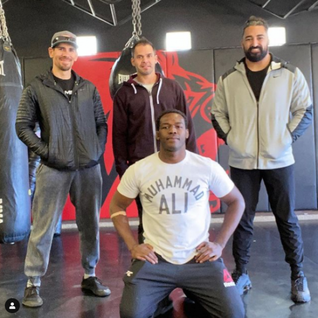 Jon Jones s fitness trenerima