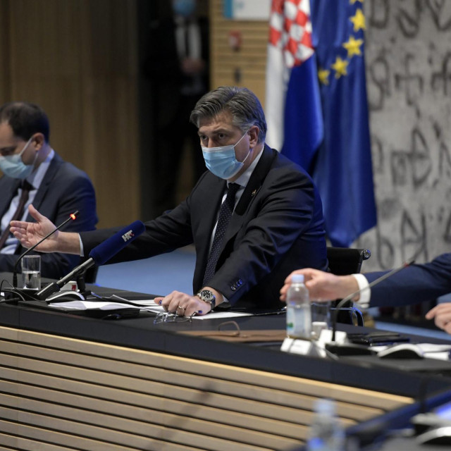 Ivan Malenica, Andrej Plenković, Josip Aladrović