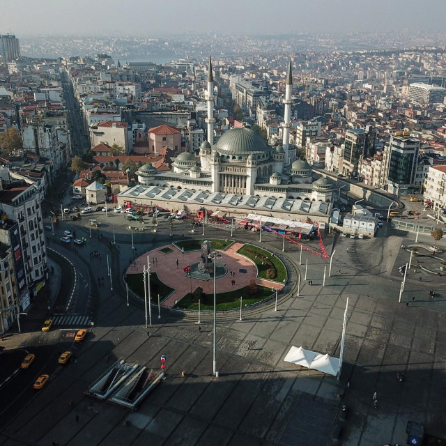 Istanbul tijekom subotnjeg policijskog sata