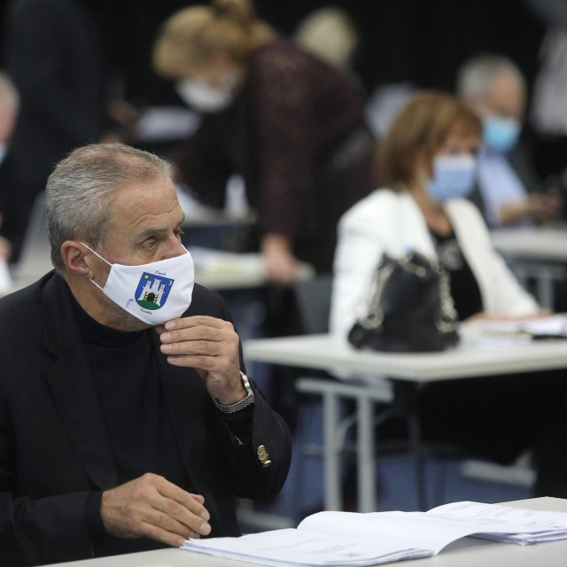 Gradonačelnik Milan Bandić na Skupštini