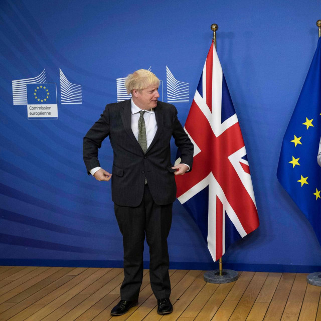 Boris Johnson i Ursula von der Leyen