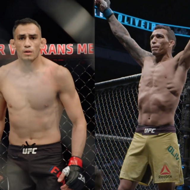 Tony Ferguson i Charles Oliveira