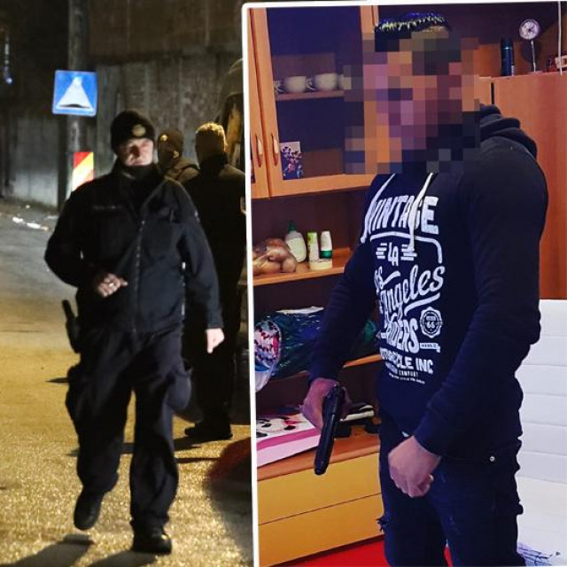 Napad na policajce u Zagrebu