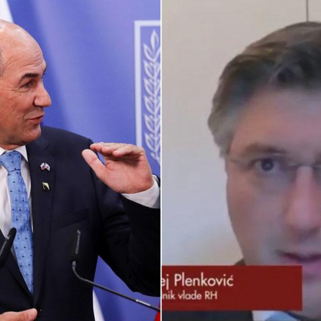 Janez Janša, Andrej Plenković