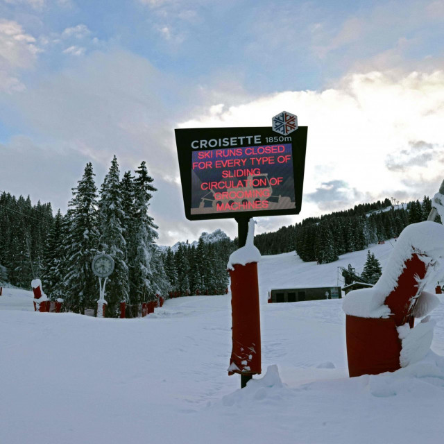 Skijalište Courchevel u Francuskoj