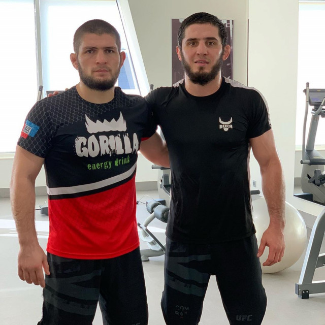 Khabib Nurmagomedov i Islam Makhachev
