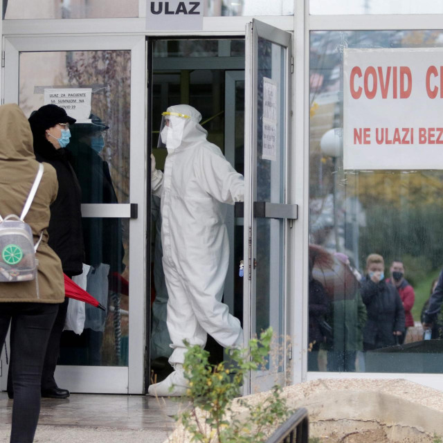 Covid centar u Sarajevu / Ilustracija