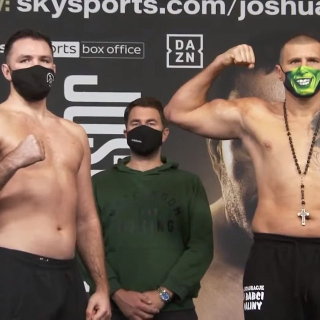 Hughie Fury i Mariusz Wach