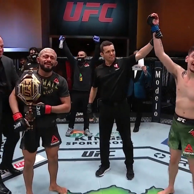 Dana Whte, Deiveson Figueiredo i Brandon Moreno