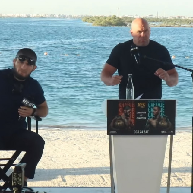 Khabib Nurmagomedov i Dana White
