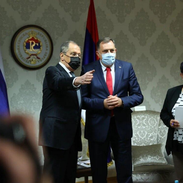 Sergej Lavrov i Milorad Dodik