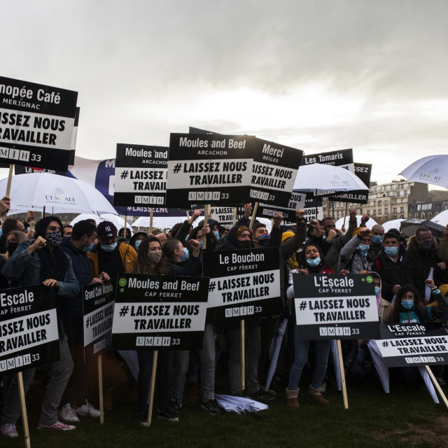 Prosvjed hotelijera i ugostitelja