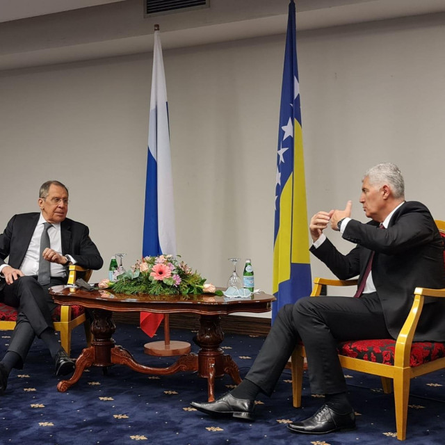 Sergej Lavrov i Dragan Čović