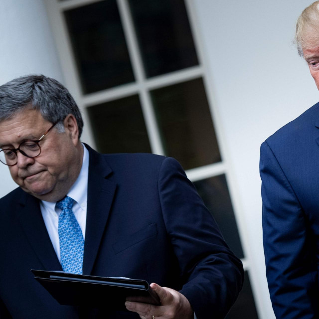 Donald Trump i William Barr