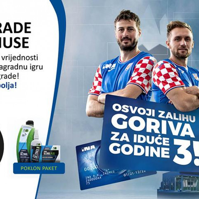 Zaigrajte novu nagradnu igru „INA nagrade tope minuse“! Više informacija potražite na www.ina.hr