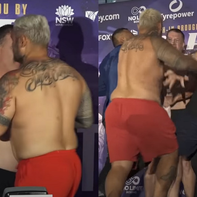 Mark Hunt vs. Paul Gallen