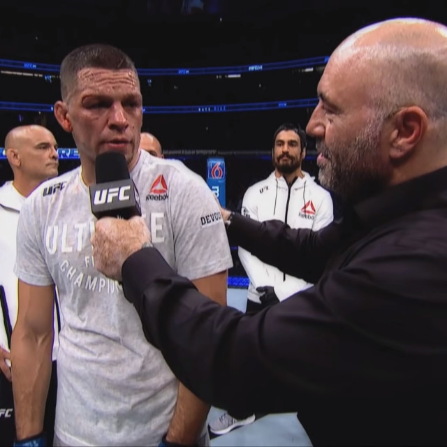 Nate Diaz i Joe Rogan
