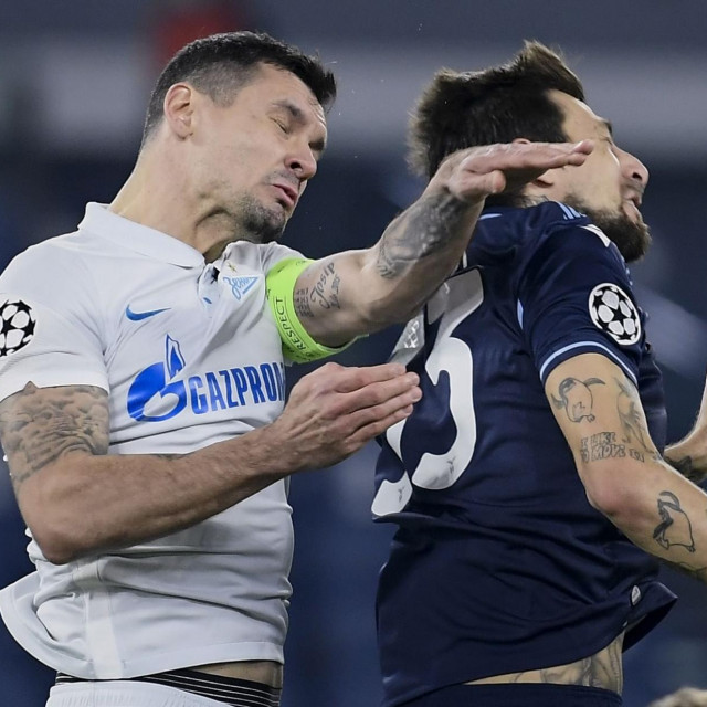 Dejan Lovren u utakmici protiv Lazija u Ligi prvaka