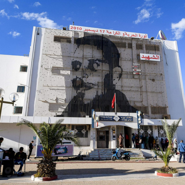 Trg Mohameda Bouazizija u Sidi Bouzidu