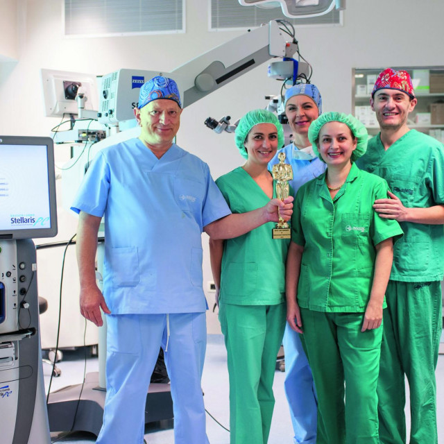 Oftalmološki Oscar u rukama liječničkog tima poliklinike Svjetlost