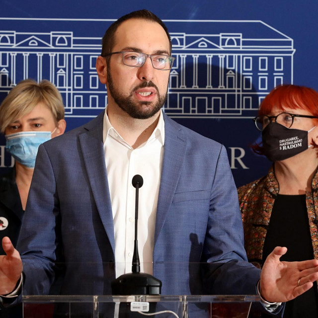 Tomislav Tomašević, Rada Borić, Sandra Benčić