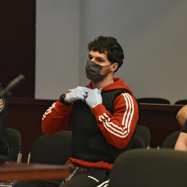 Filip Zavadlav u sudnici