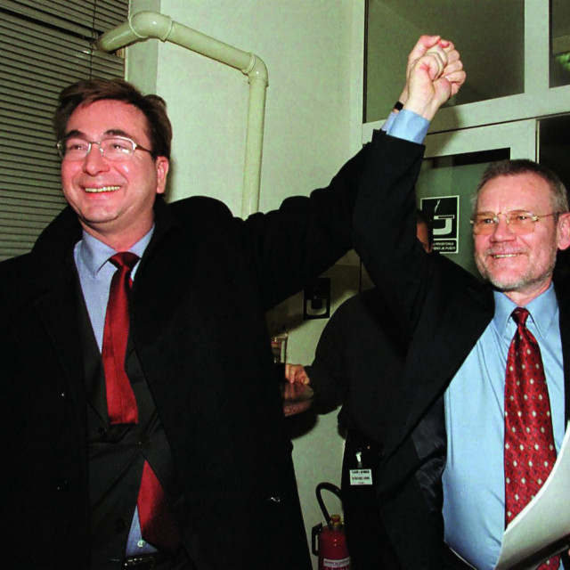 Dražen Budiša i Ivica Račan