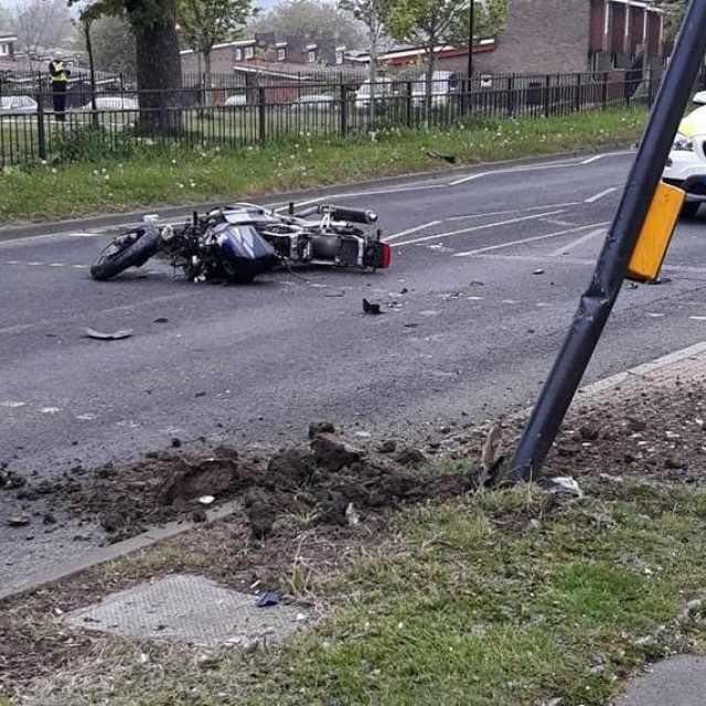 Srušio lopove s motora