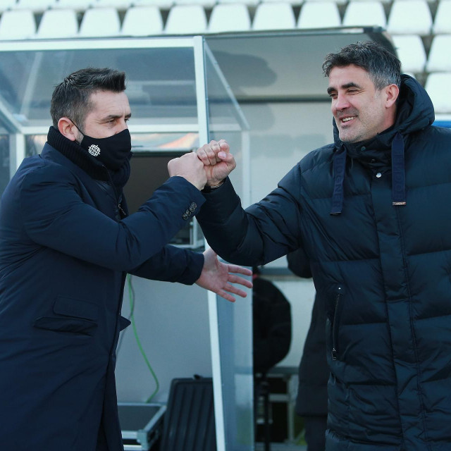Zoran Mamić i Nenad Bjelica nedavno u Osijeku