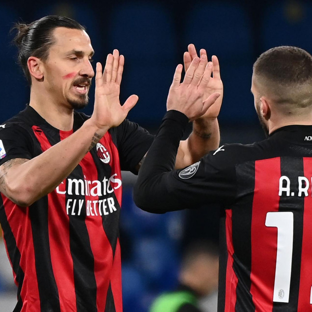 Ibrahimović i Rebić - udarni Milanov napadački tandem kada su obojica zdravi i spremni