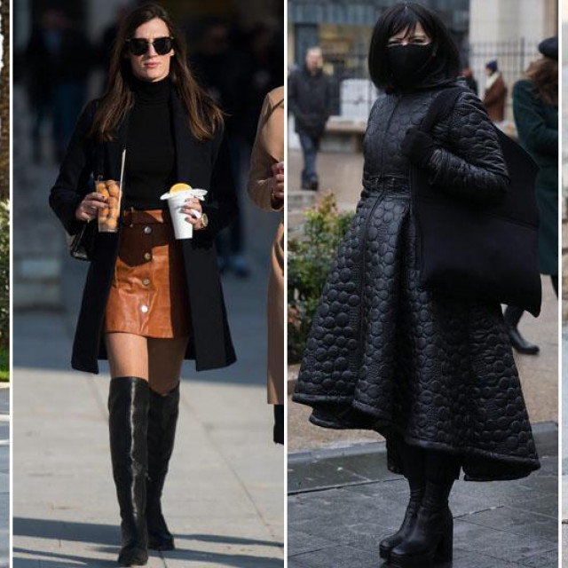 Štenja po hrvatskim gradovima, Mirela Holy u crnom