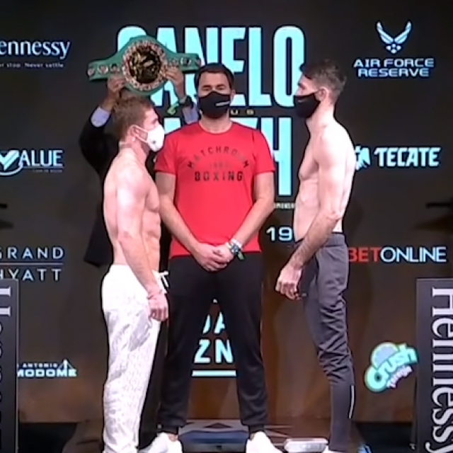 Canelo Alvarez i Callum Smith