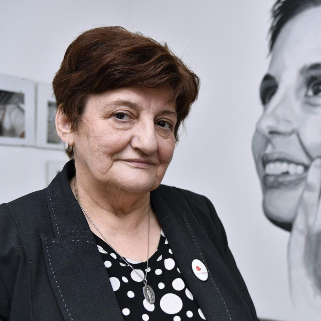 Marija Rukavina, majka Ane Rukavine i voditeljica Zaklade