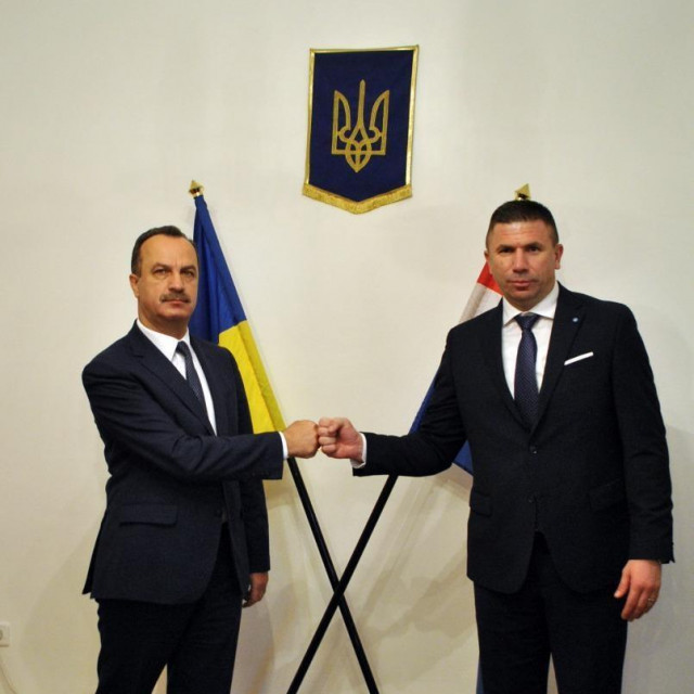 Ivica Pirić s ukrajinskim veleposlanikom