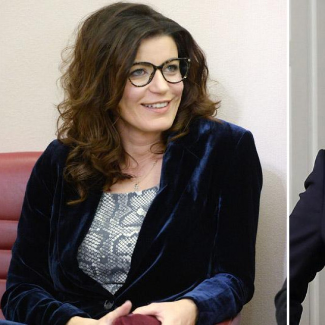 Josipa Rimac i Andrej Plenković