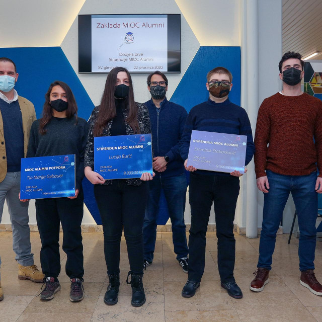 Filip Ivkovich, Tia Marija Gebauer, Lucija Burić, Fran Stanić, Dominik Stabarković, Valentino Jadriško