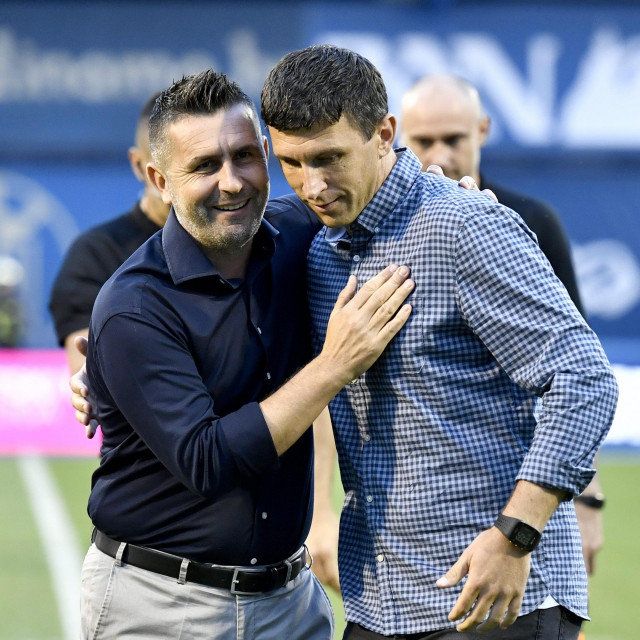 Sergej Jakirović s Nenadom Bjelicom