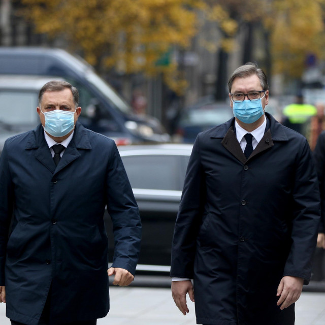 Milorad Dodik i Aleksandar Vučić