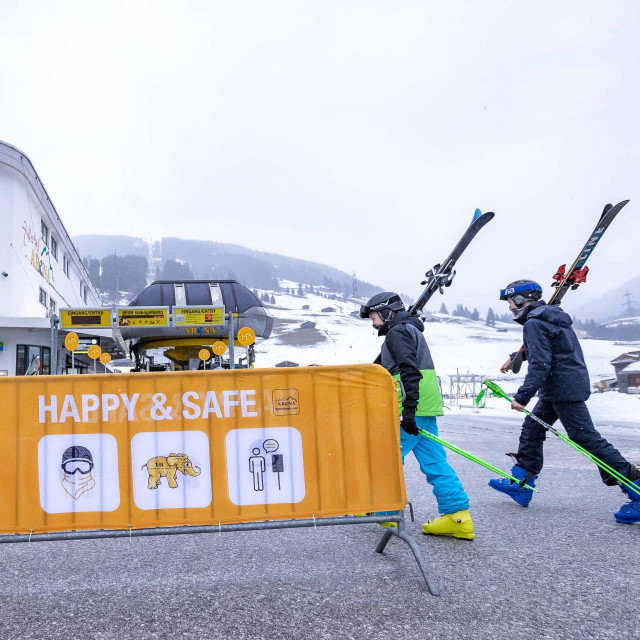 Skijalište u Gerlosu u Austriji