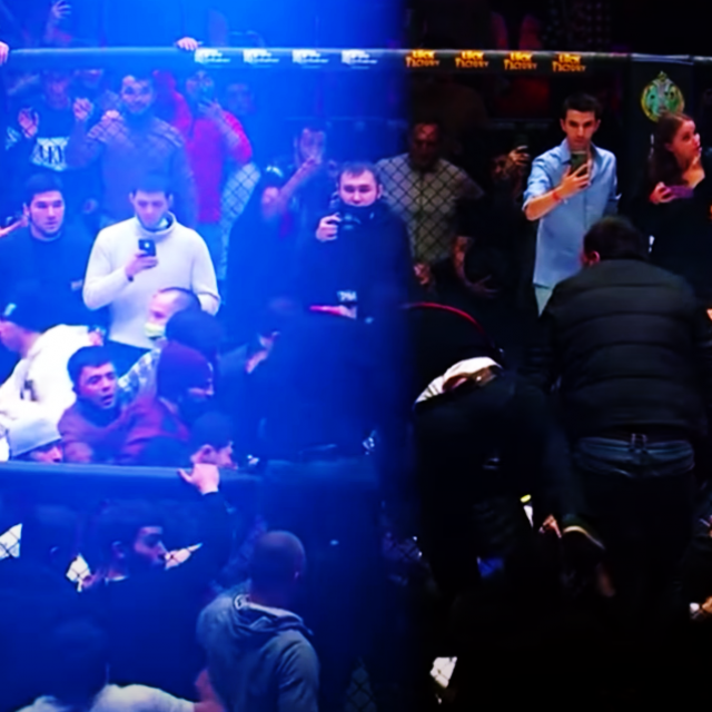 Ismailov i Mineev, masovna tučnjava