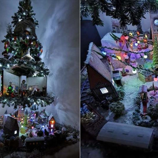 Božićni grad Kaštel Gnomešić