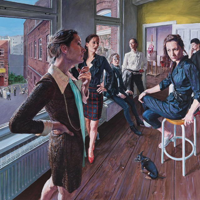 Lovro Artuković: Disput u ateljeu