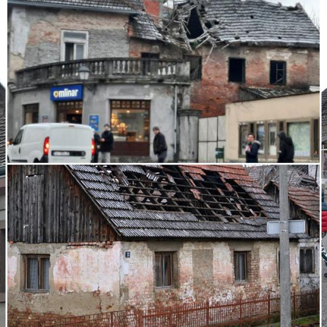 Šteta u Brestu Pokupskom i Petrinji