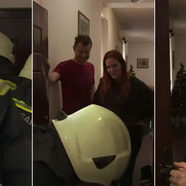 Obitelj ostala zarobljena u stanu