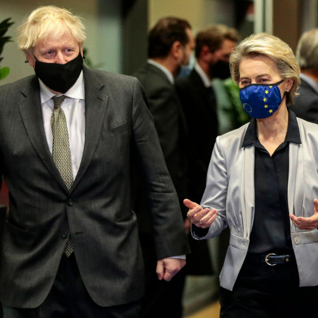 Boris Johnson i Ursula von der Leyen