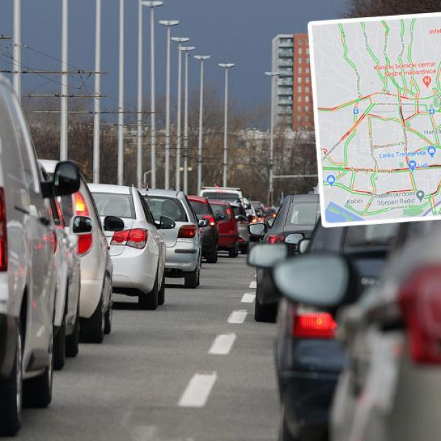 Gužva na Slavonskoj aveniji